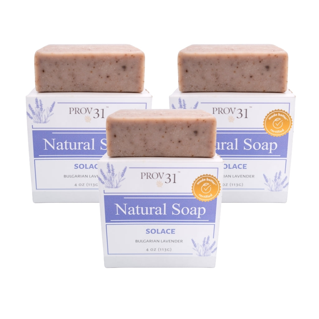 Natural Soap: Solace (3-Pack)