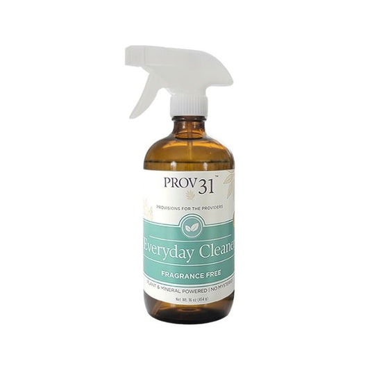 Bottle of Prov 31 home Everyday Cleaner on a white background