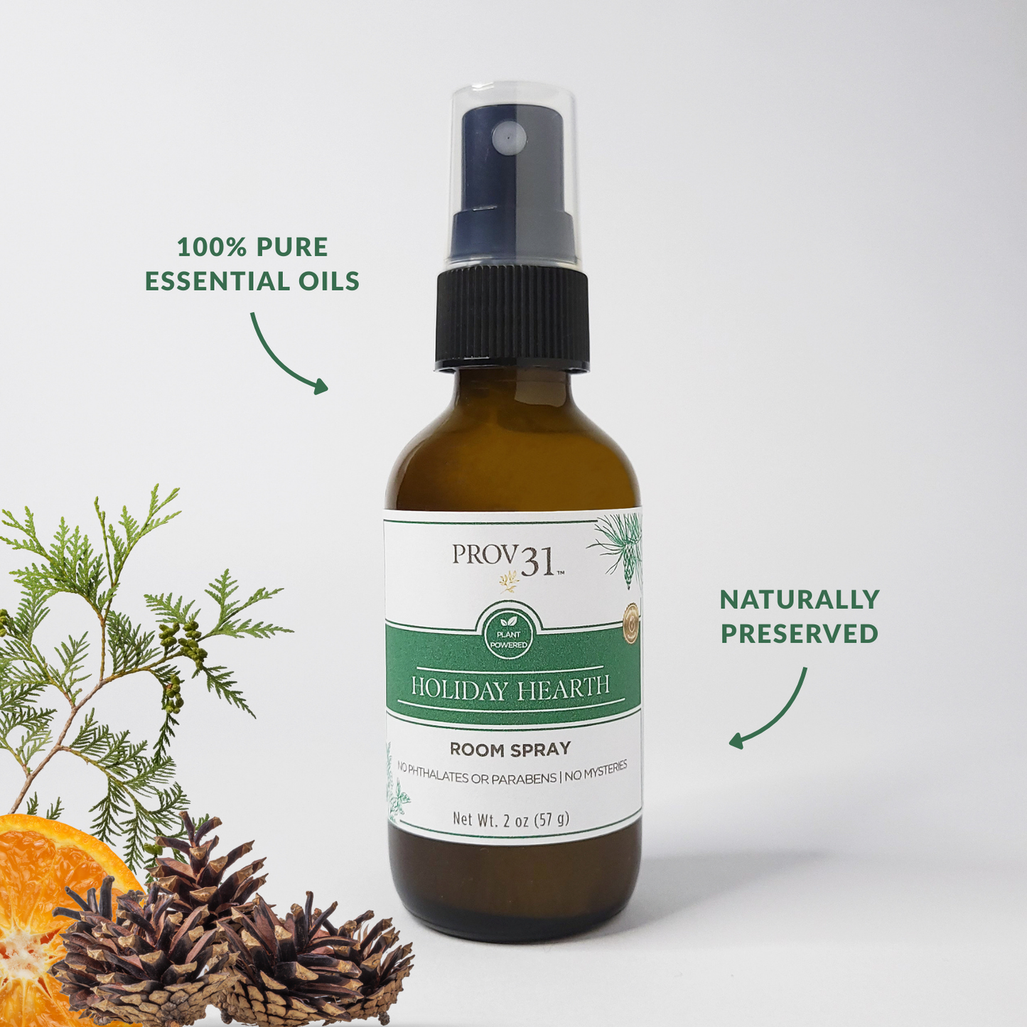 Room Spray: Holiday Hearth