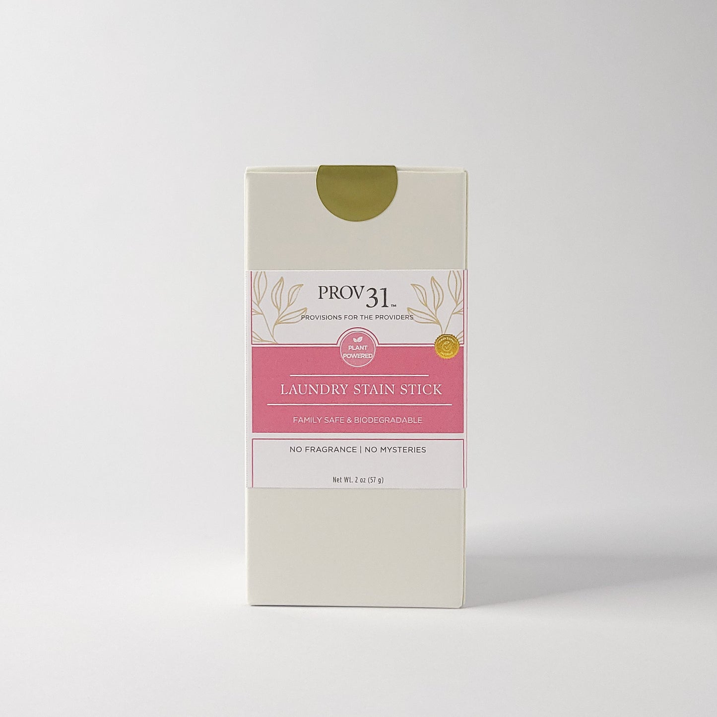 PROV 31 laundry stain stick packaging on a white background