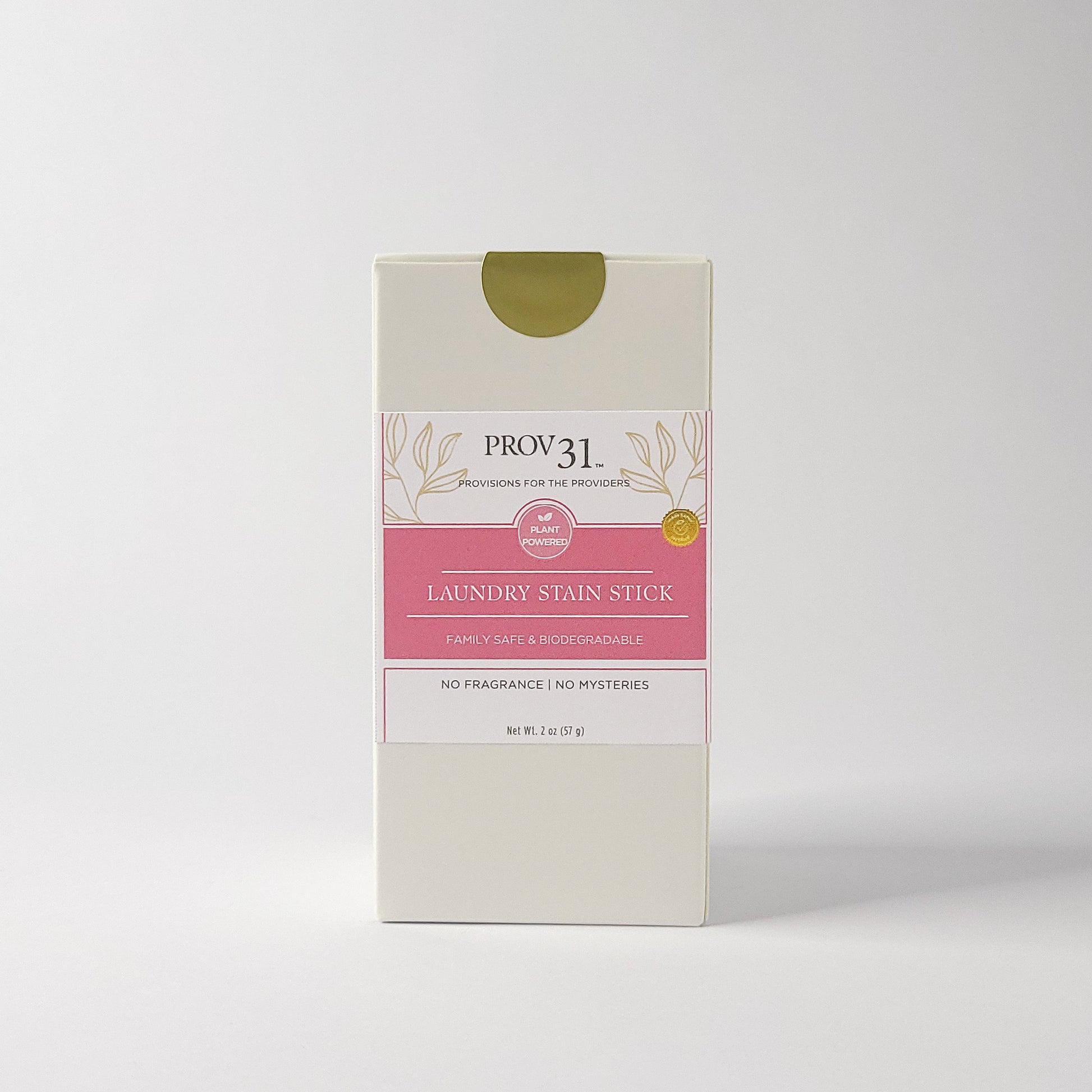 PROV 31 laundry stain stick packaging on a white background