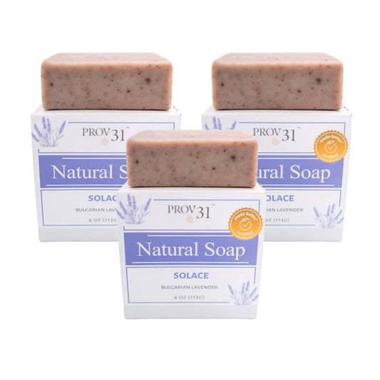Natural Soap: Solace (3-Pack)