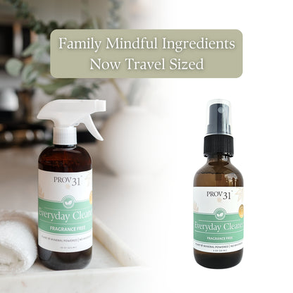Everyday Cleaner: Family mindful ingredients now travel sized