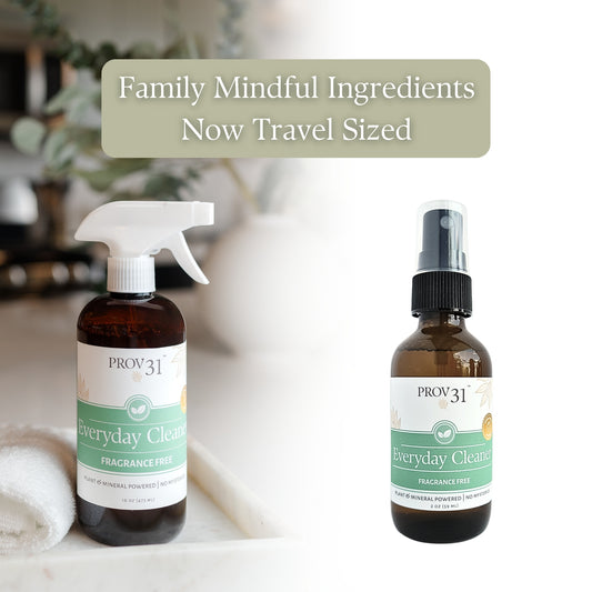 Everyday Cleaner: Family mindful ingredients now travel sized